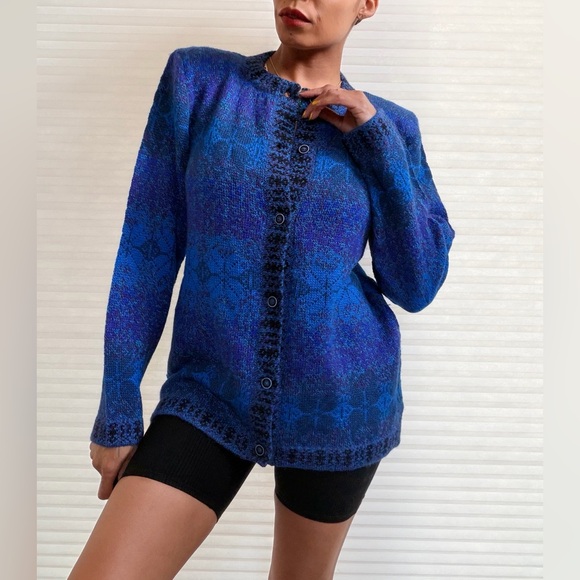 Sweaters - Leo Peressi 100% Alpaca Cardigan